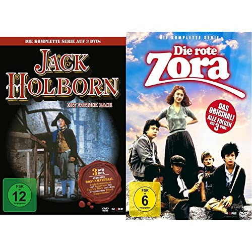 Jack Holborn - Die komplette Serie [3 DVDs] & Die rote Zora - Die komplette Serie [3 DVDs] von JACK HOLBORN