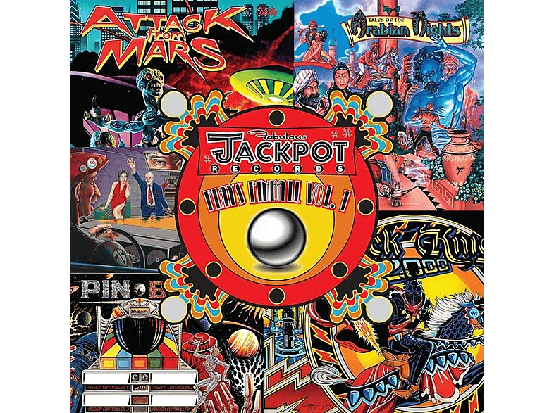 VARIOUS - Jackpot Plays Pinball Vol. 1 (Lita Exclusive) (Vinyl) von JACKPOT RE