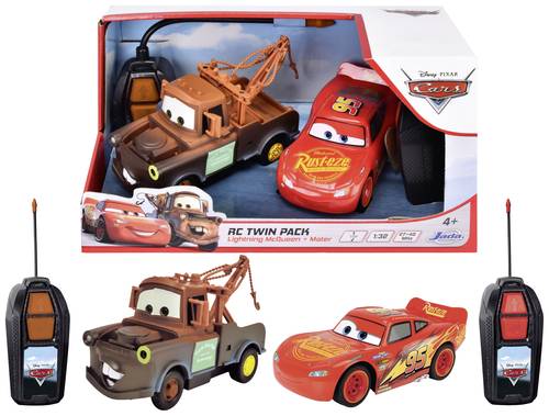JADA TOYS 203084036 Cars LMQ + Mater Twin Pack 1:32 RC Modellauto Elektro Rennwagen JADA TOYS 203084036 Cars LMQ + Mater Twin Pack 1:32 RC Modellauto Elektro Rennwagen von JADA TOYS