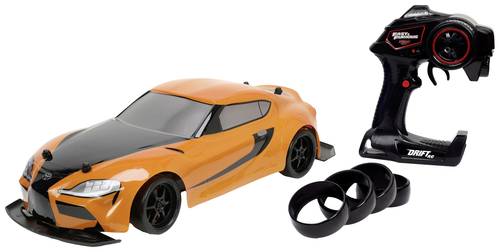 JADA TOYS 253209007 Drift 2020 Toyota Supra 1:10 RC Einsteiger Modellauto Elektro Rennwagen von JADA TOYS