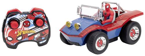 JADA TOYS 253223025 Marvel Spider-Man RC Buggy 1:24 RC Modellauto Elektro Buggy von JADA TOYS