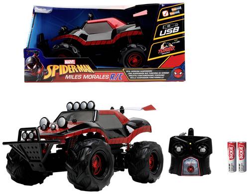 JADA TOYS 253228004 Marvel Miles Morales RC Buggy 1:14 RC Einsteiger Modellauto Elektro Buggy von JADA TOYS