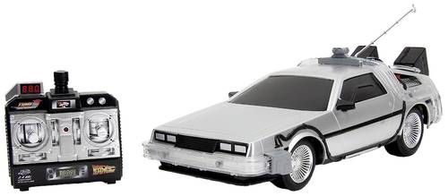 JADA TOYS 253256004 Back to the Future Time Machine 1:16 RC Modellauto Elektro Rennwagen von JADA TOYS