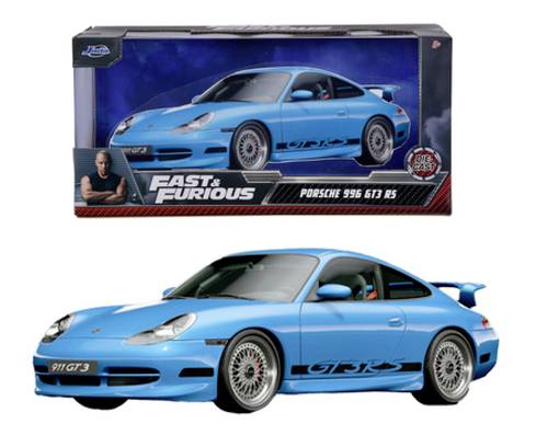 JADA TOYS F&F Brian's Porsche 996 GT3 RS 1:24 Modellauto von JADA TOYS