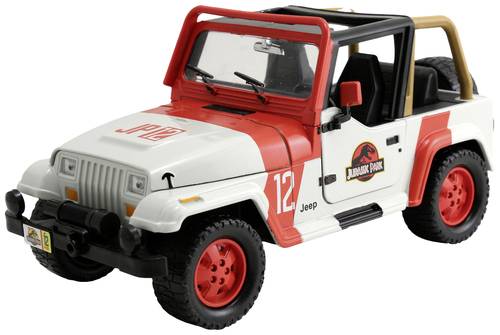 JADA TOYS Jurassic Park 1992 Jeep Wrangler 1:24 Modellauto JADA TOYS Jurassic Park 1992 Jeep Wrangler 1:24 Modellauto von JADA TOYS