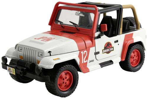 JADA TOYS Jurassic Park 1992 Jeep Wrangler 1:24 Modellauto von JADA TOYS