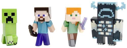 JADA TOYS Minecraft 4-Pack 2.5  Figures von JADA TOYS