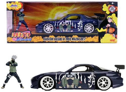 JADA TOYS Naruto 1993 Mazda RX-7 Fertigmodell PKW Modell von JADA TOYS