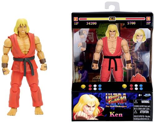 JADA TOYS Street Fighter II Ken 6 Figure JADA TOYS Street Fighter II Ken 6 Figure von JADA TOYS
