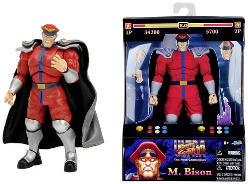 JADA TOYS Street Fighter II M. Bison 6  Figure von JADA TOYS