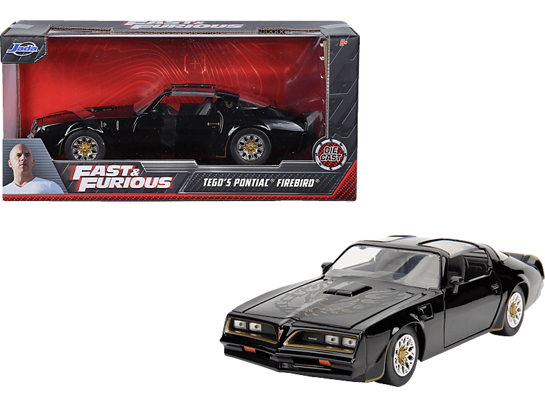 JADA Fast&Furious 1977 Pontiac Firebird 1:24 Spielzeugauto Schwarz von JADA