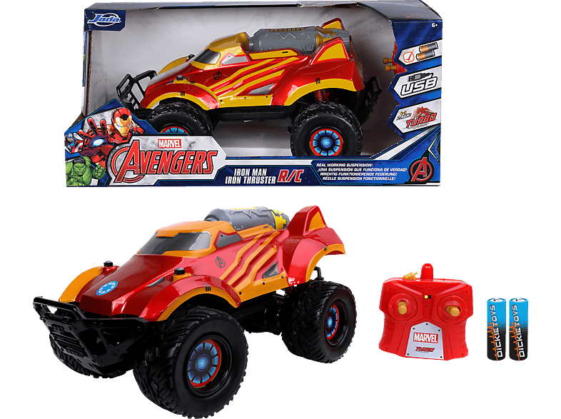 JADA Marvel RC Iron Thruster 1:14 R/C Spielzeugauto Mehrfarbig von JADA