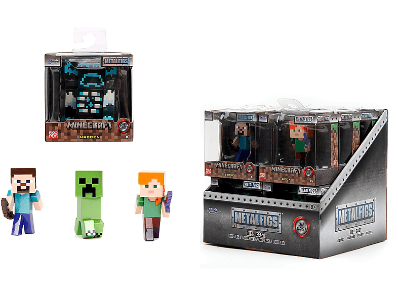 JADA Minecraft Figuren Nano Sammelfiguren Wave 1, 6,5 cm Einzelartikel von JADA