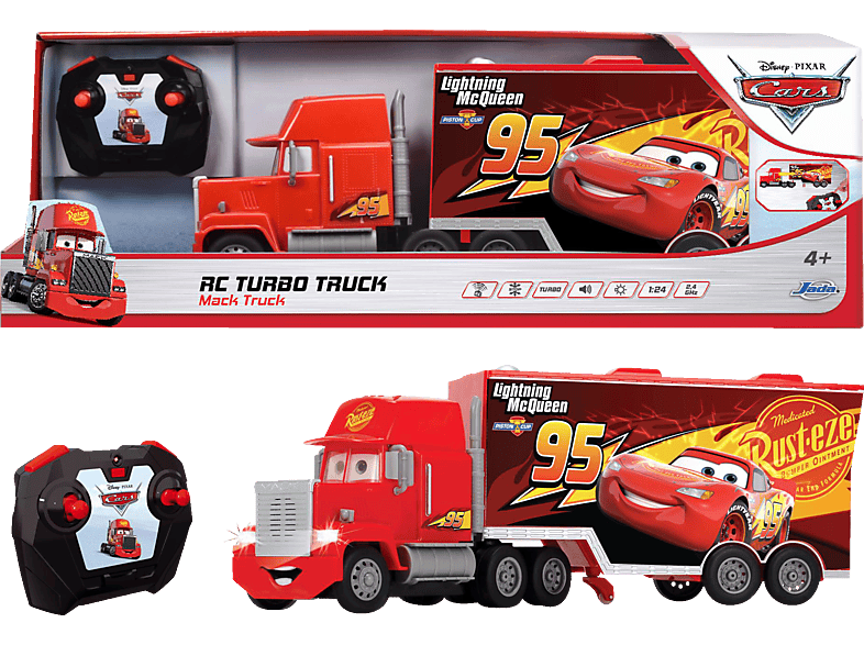 JADA R/C Cars Turbo Mack Truck Spielzeugauto, Mehrfarbig von JADA