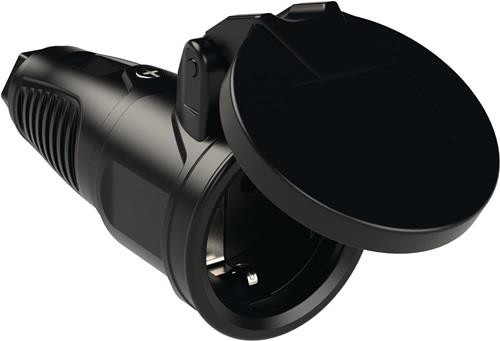 JÄger Direkt Schutzkontaktkupplung 10-/16 A 250 V schwarz IP54 JÄger Direkt Schutzkontaktkupplung 10-/16 A 250 V schwarz IP54 von JÄger Direkt