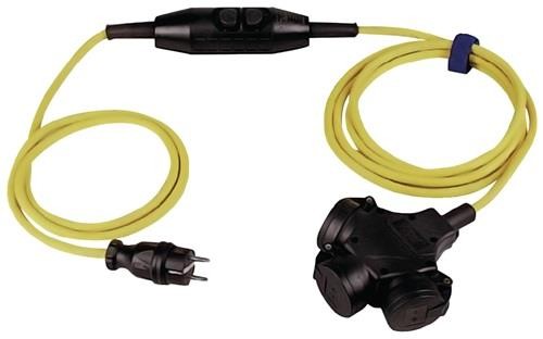 JÄger Direkt Schutzkontaktverlängerung 16A 230V 3x1,5mm² 4,5m H07RN-F gelb JÄger Direkt Schutzkontaktverlängerung 16A 230V 3x1,5mm² 4,5m H07RN-F gelb von JÄger Direkt