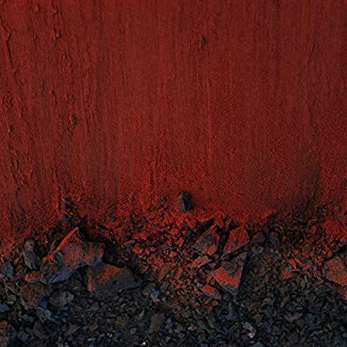 Black in Deep (Red Splatter / Etching) von JAGJAGUWAR