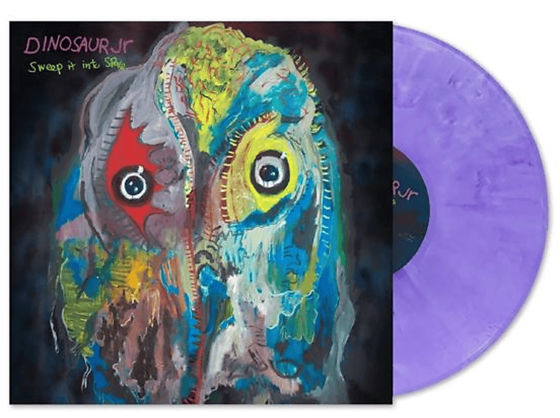 Dinosaur Jr. - SWEEP IT INTO SPACE -White / Purple Splatter Vinyl (Vinyl) von JAGJAGUWAR