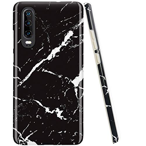 Jaholan Schutzhülle für Huawei P30, Marmor-Design, TPU-Gel, ultradünn, leicht, weich, für Huawei P30 von JAHOLAN