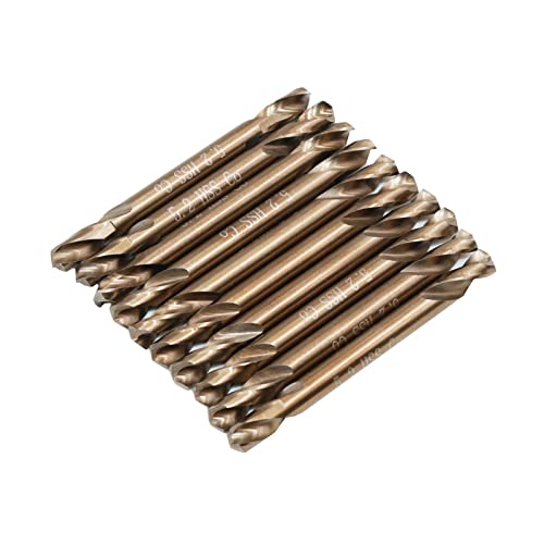 10 Stk. HSS M35 Cobalt Spiralbohrer HSS-Co Bit für Metallbohren 3-5,2 mm Stummelbohrer,10 Stück 3,2 mm 10 Stk. HSS M35 Cobalt Spiralbohrer HSS-Co Bit für Metallbohren 3-5,2 mm Stummelbohrer,10 Stück 3,2 mm von JAINGU