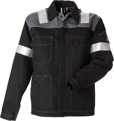 JAK Workwear 11-12002-051-01 Modell 12002 EN ISO 1149-5 Antiflame Jacke, Schwarz/Grau, S Größe JAK Workwear 11-12002-051-01 Modell 12002 EN ISO 1149-5 Antiflame Jacke, Schwarz/Grau, S Größe von JAK Workwear