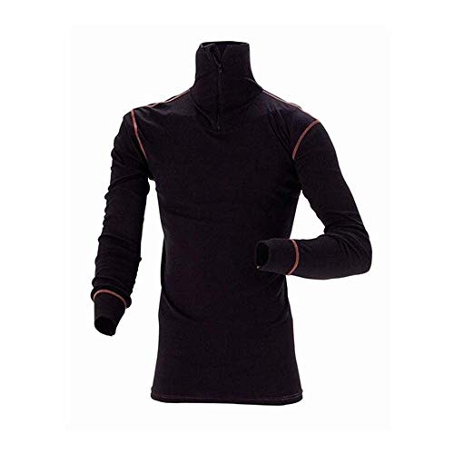 JAK Workwear 11-6002-012-01 Modell 6002 Coolmax active Funktionsunterhemd mit Rollkragen, Schwarz, S Größe von JAK Workwear
