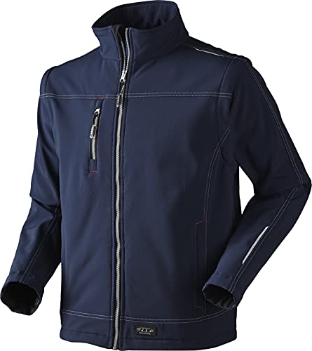 JAK Workwear 11-6158-005-02 Modell 6158 Softshelljacke mit 3-lagen-TPU-membran, Marine, M Größe von JAK Workwear