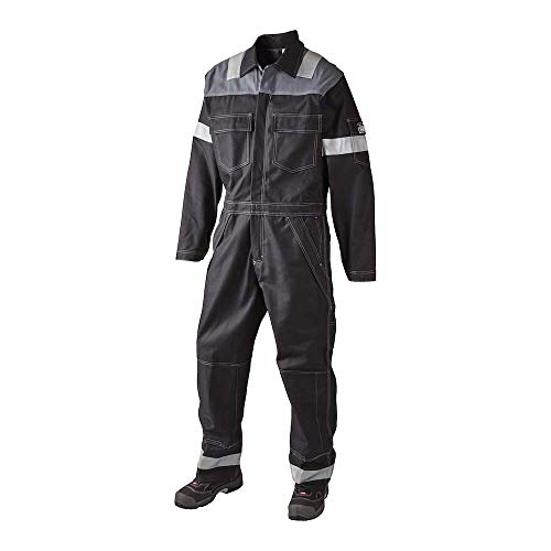 JAK Workwear 12-12004-051-07-87 Modell 12004 EN ISO 1149-5 Antiflame Arbeitsanzug, Schwarz/Grau, 4XL Größe, 87cm Schrittlänge JAK Workwear 12-12004-051-07-87 Modell 12004 EN ISO 1149-5 Antiflame Arbeitsanzug, Schwarz/Grau, 4XL Größe, 87cm Schrittlänge von JAK Workwear