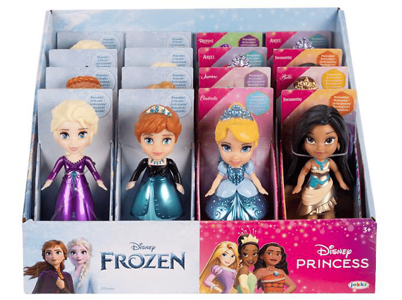JAKKS PACIFIC Disney Minipuppen Prinzessinnen Metallic, 7,5 cm Sammelfigur JAKKS PACIFIC Disney Minipuppen Prinzessinnen Metallic, 7,5 cm Sammelfigur von JAKKS PACIFIC