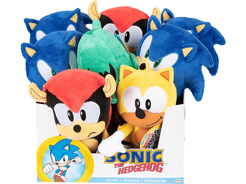 JAKKS PACIFIC Sonic Basic Plüsch Wave 7 sortiert, 23 cm Plüschfigur JAKKS PACIFIC Sonic Basic Plüsch Wave 7 sortiert, 23 cm Plüschfigur von JAKKS PACIFIC