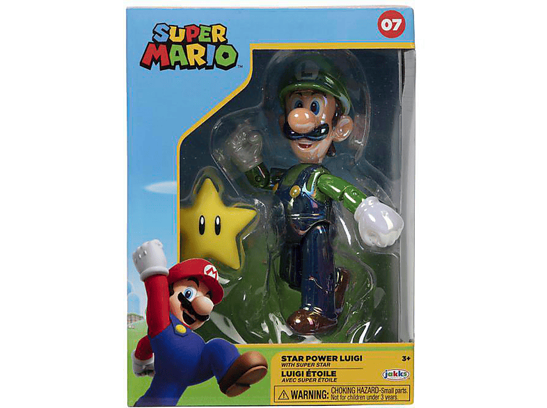JAKKS PACIFIC Super Mario - Luigi Stern 10 cm Spielfigur JAKKS PACIFIC Super Mario - Luigi Stern 10 cm Spielfigur von JAKKS PACIFIC