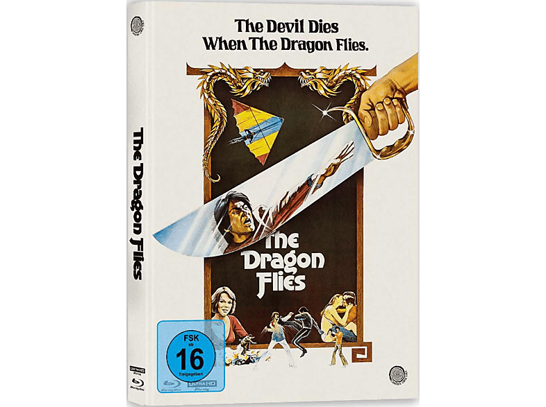 The Dragon Flies (Der Mann von Hongkong) - Mediabook Limitiert auf 333 Stück Cover B 4K Ultra HD Blu-ray + von JAKOB GMBH