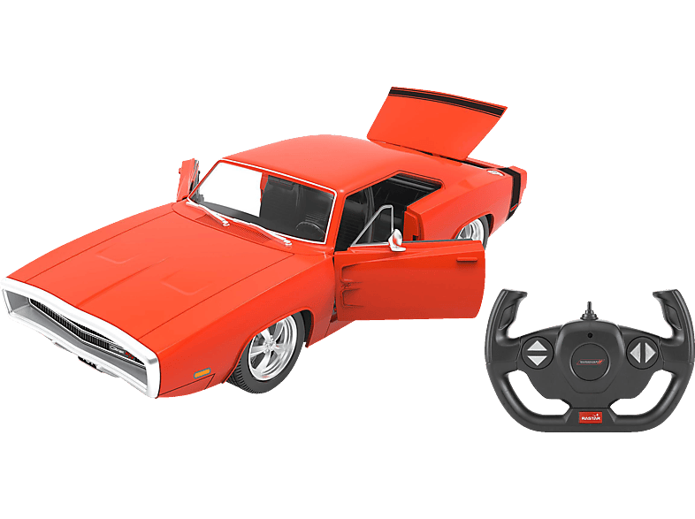 JAMARA KIDS Dodge Charger R/T 1970 1:16 rot 2,4GHz Tür manuell R/C Spielzeugauto, Rot von JAMARA KIDS