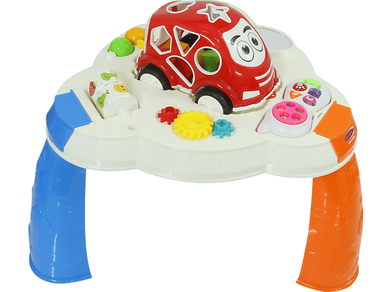 JAMARA KIDS Spieltisch mit Formauto und Handy Spieltisch, Weiß von JAMARA KIDS