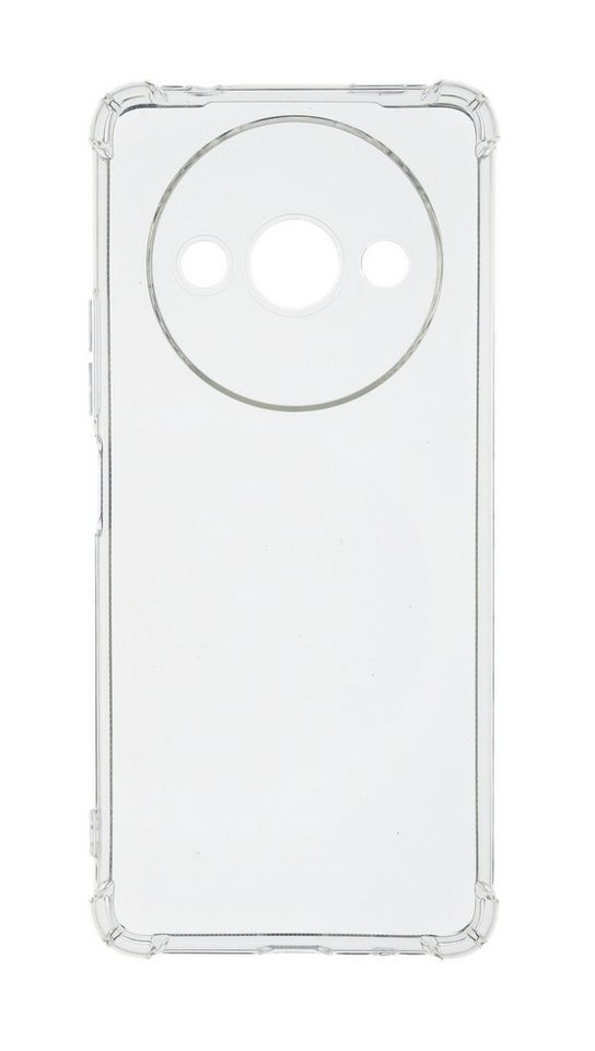 JAMCOVER Handyhülle 1.5 mm Anti Shock TPU Case - Backcover für Xiaomi Redmi A3 (17,04 cm/6.71 Zoll), verstärkte Ecken, robuste Materialstärke, Wireless-Charging-kompatibel von JAMCOVER