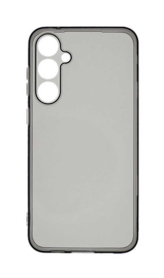 JAMCOVER Handyhülle 1.5 mm TPU Case smoky für Samsung Galaxy S23 FE 5G (16,31 cm/6,4 Zoll), transparent schwarz, vergilbungsfrei, Wireless-Charging-kompatibel von JAMCOVER
