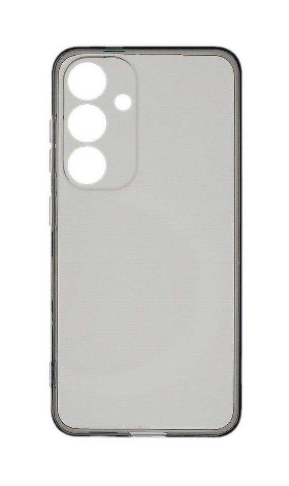 JAMCOVER Handyhülle 1.5 mm TPU Case smoky für Samsung Galaxy S24 5G (15,64 cm/6,2 Zoll), transparent schwarz, vergilbungsfrei, Wireless-Charging-kompatibel von JAMCOVER