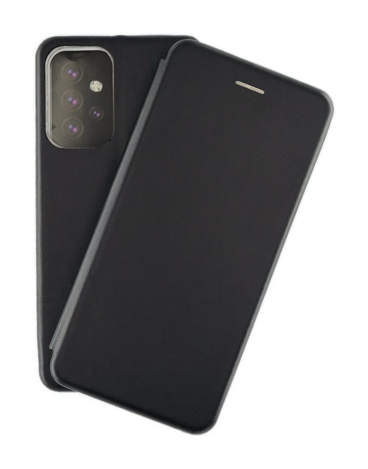 JAMCOVER Handyhülle Bookcase Rounded - Handytasche für Samsung Galaxy A23 5G (16,72 cm/6,6 Zoll), abgerundete Kanten, Kartenfach und Standfunktion von JAMCOVER
