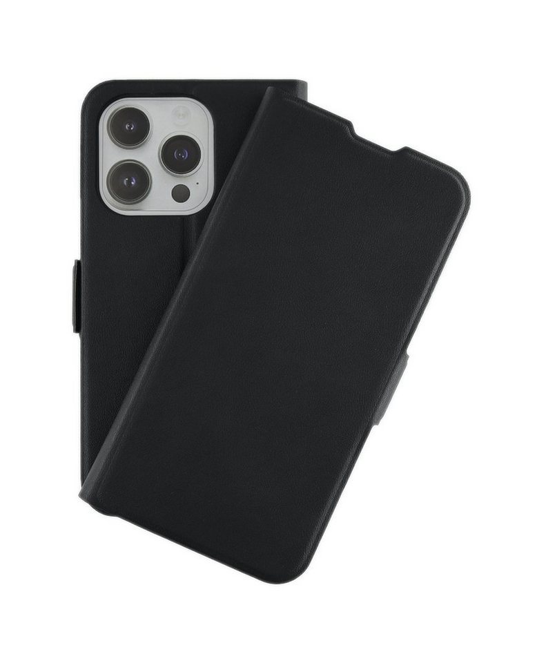 JAMCOVER Handyhülle Bookcase Smart - Handytasche für Apple iPhone 15 Pro Max (17,02 cm/6,7 Zoll), seitlicher Magnetverschluss, zwei Kartenfächer und Standfunktion von JAMCOVER