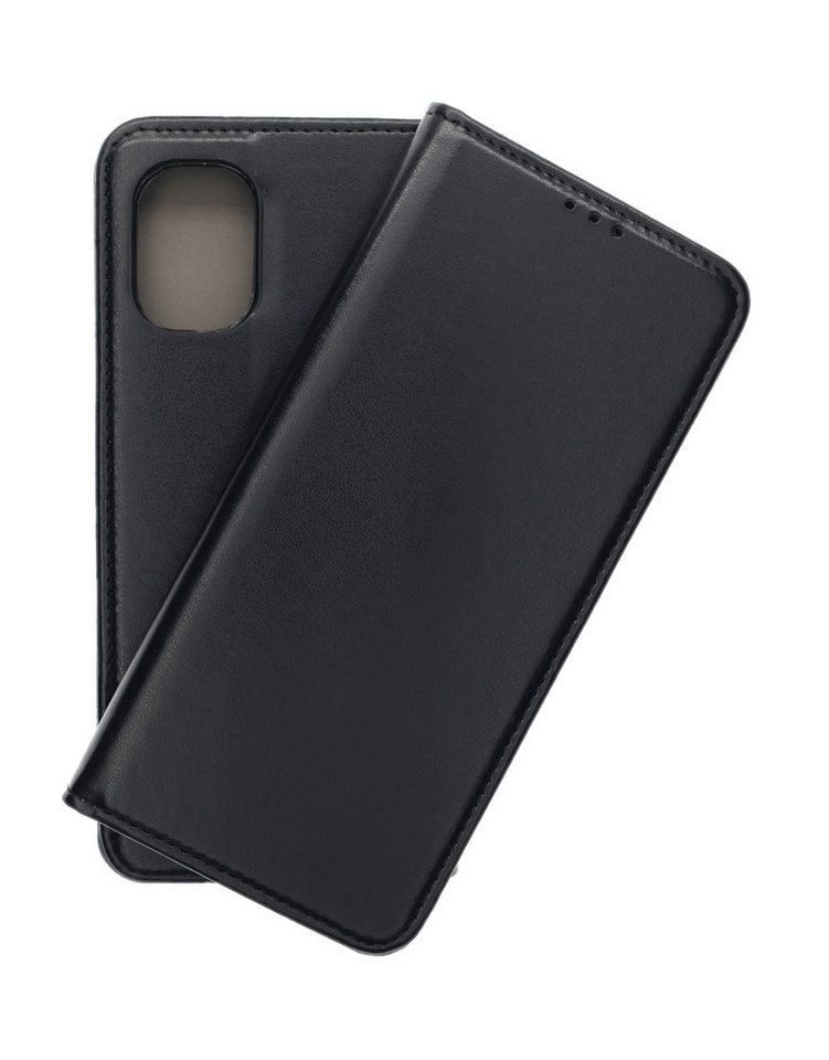JAMCOVER Handyhülle Bookcase Smooth & Safe - Handytasche für Motorola moto g55 5G 16,51 cm (6.5 Zoll), Kartenfach und Standfunktion von JAMCOVER