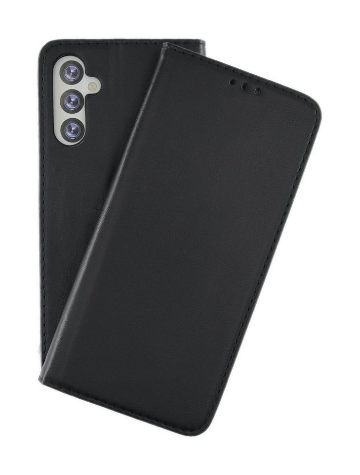JAMCOVER Handyhülle Bookcase Smooth & Safe - Handytasche für Samsung Galaxy A25 5G (16,42 cm/6,5 Zoll), Kartenfach und Standfunktion von JAMCOVER