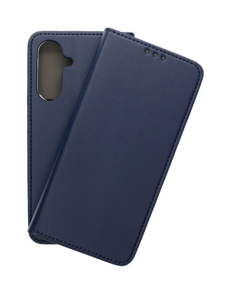 JAMCOVER Handyhülle Bookcase Smooth & Safe - Handytasche für Samsung Galaxy A26 5G 16,91 cm (6.7 Zoll), Kartenfach und Standfunktion von JAMCOVER