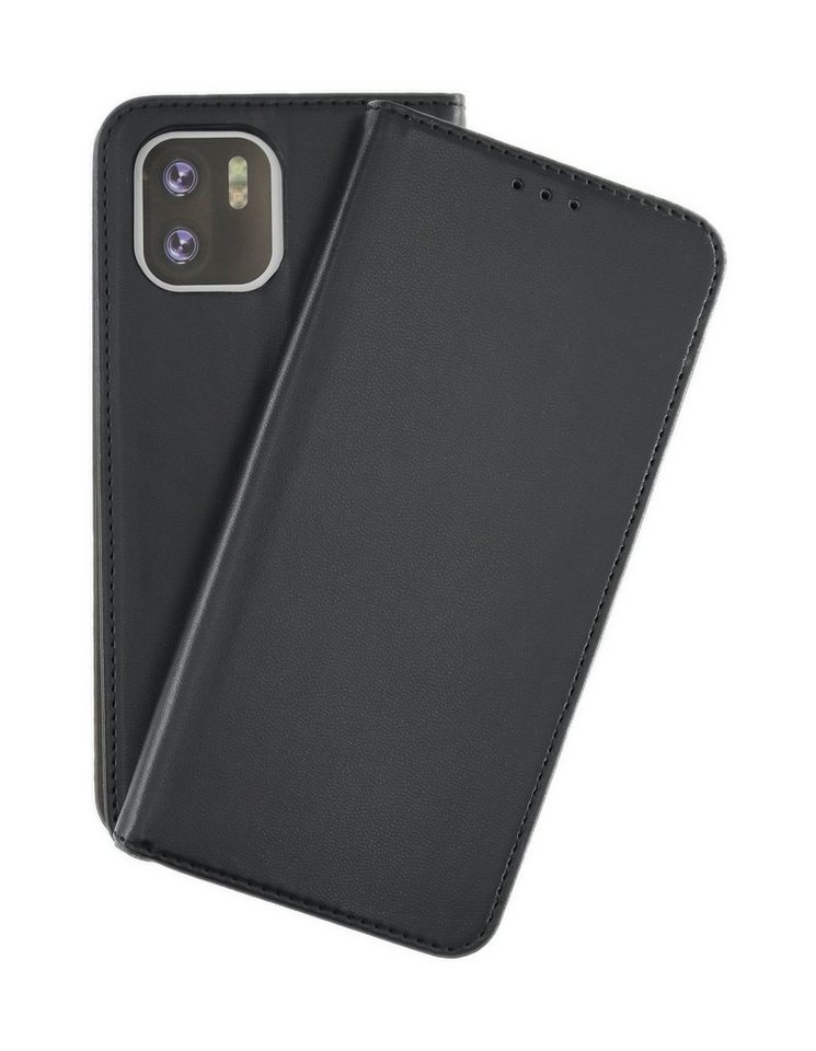 JAMCOVER Handyhülle Bookcase Smooth & Safe - Handytasche für Xiaomi Redmi A1, Redmi A2 (16,56 cm/6,52 Zoll), Kartenfach und Standfunktion von JAMCOVER