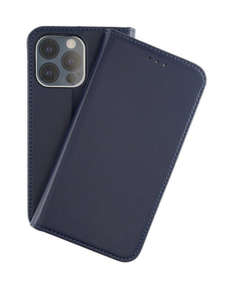 JAMCOVER Handyhülle Echt Leder Bookcase - Handytasche für Apple iPhone 16 Pro 15,9 cm (6.3 Zoll), Kartenfach und Standfunktion von JAMCOVER