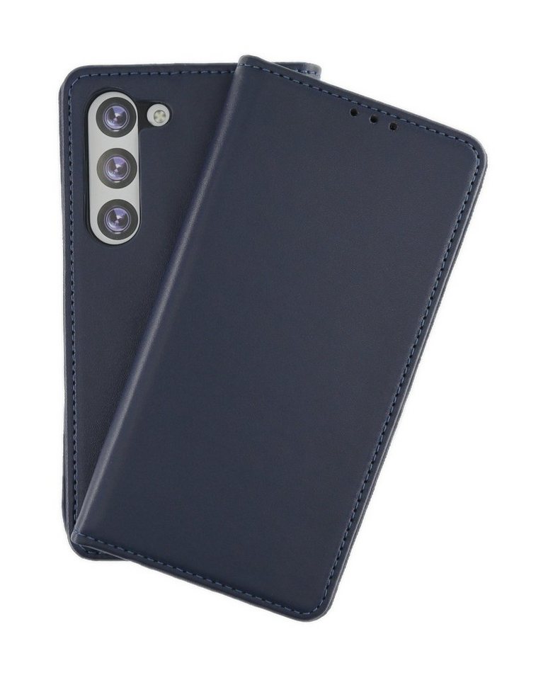 JAMCOVER Handyhülle Echt Leder Bookcase - Handytasche für Samsung Galaxy S23 (15,39 cm/6,1 Zoll), Kartenfach und Standfunktion von JAMCOVER