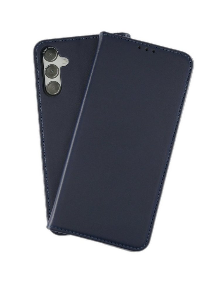 JAMCOVER Handyhülle Echt Leder Bookcase - Handytasche für Samsung Galaxy S24+ 5G (16,91 cm/6.7 Zoll), Kartenfach und Standfunktion von JAMCOVER