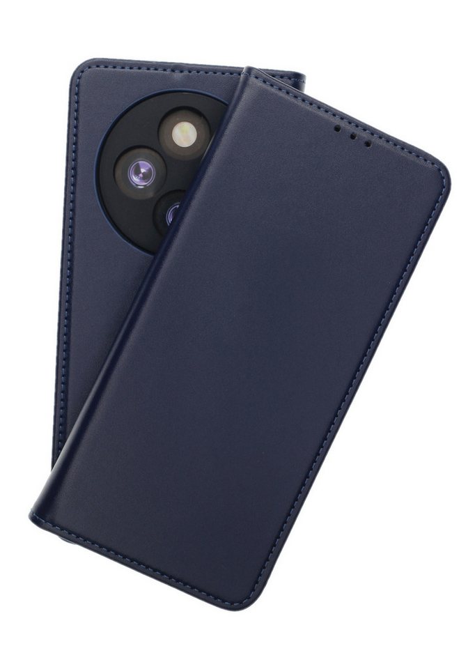 JAMCOVER Handyhülle Echt Leder Bookcase - Handytasche für Xiaomi Redmi 14C 17,47 cm (6.88 Zoll), Kartenfach und Standfunktion von JAMCOVER