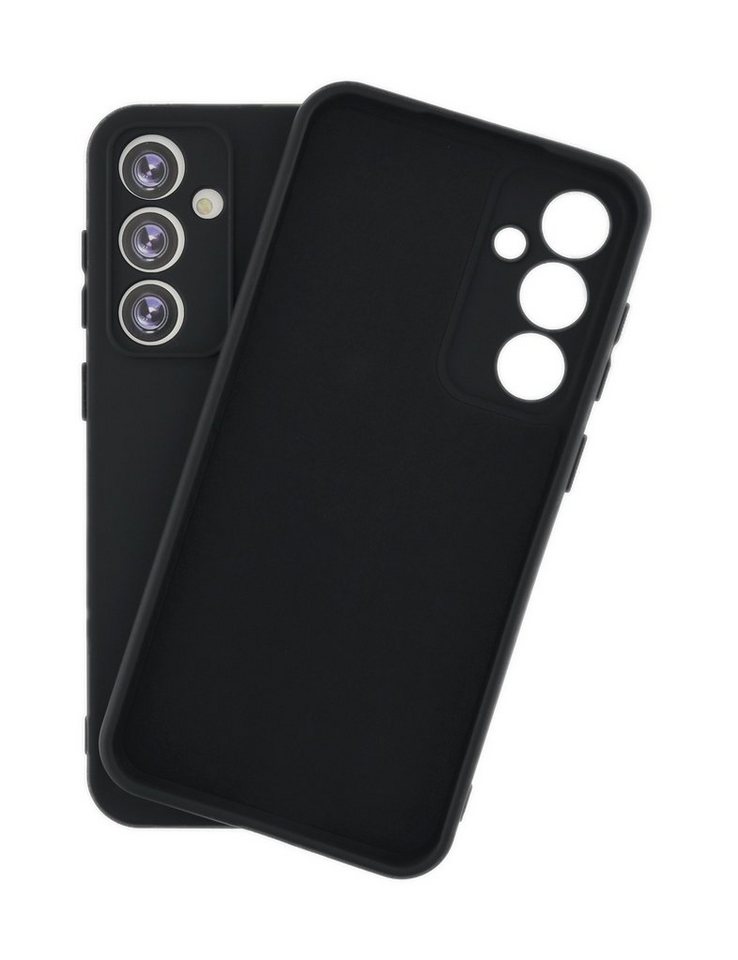 JAMCOVER Handyhülle Silikon Case - Backcover für Samsung Galaxy A55 5G (16,83 cm/6,6 Zoll), Wireless-Charging-kompatibel, mit Mikrofaser ausgekleidet von JAMCOVER