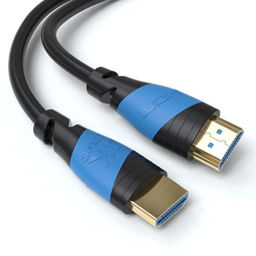 JAMEGA - 0,5m HDMI-Kabel 2.0 a/b - High Speed mit Ethernet - Ultra HD 4K 60Hz 4:4:4 HDR HDCP ARC 2160p CEC 3D 1080p Full HD Dolby Vision 18GBit s von JAMEGA