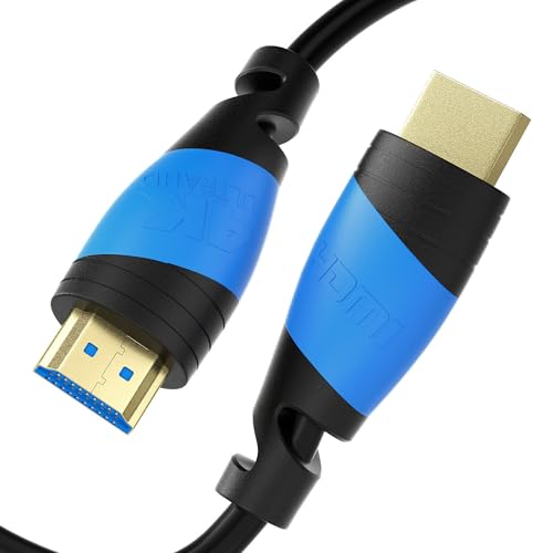 JAMEGA - 1,5m HDMI-Kabel 2.0 a/b - High Speed mit Ethernet - Ultra HD 4K 60Hz 4:4:4 HDR HDCP ARC 2160p CEC 3D 1080p Full HD Dolby Vision 18GBit s von JAMEGA